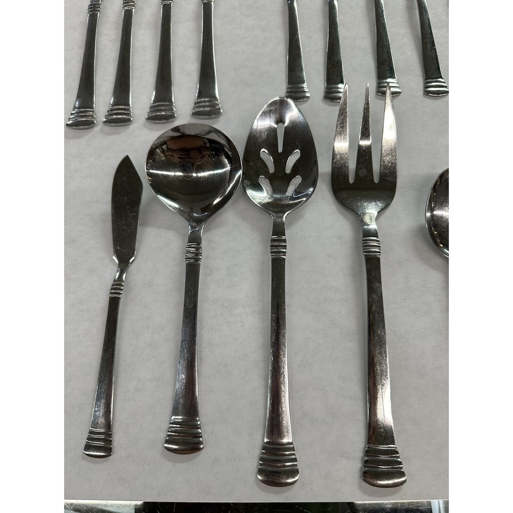 Cambridge Stainless China Codie 41 Pc Flatware Set - Picture 5 of 10